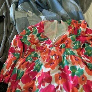 Sason Curve 2xl floral dress